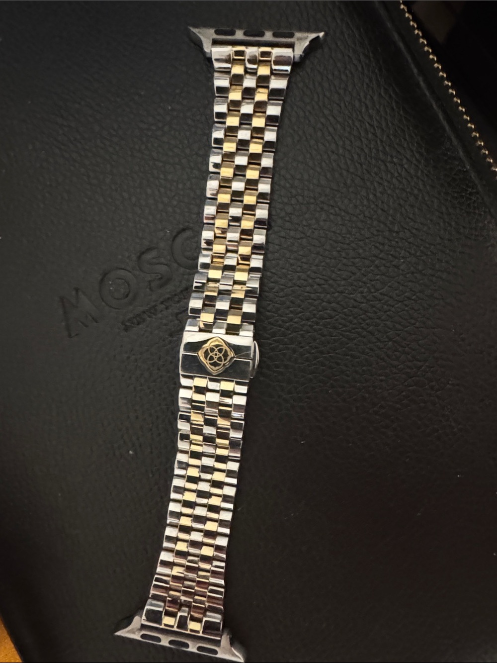 Kendra Scott Two-Tone Stainless Steel Watch Band for Apple Watch - Silver & Gold